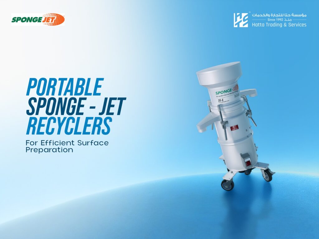 Portable Sponge – Jet Recyclers™ for Efficient Surface Preparation