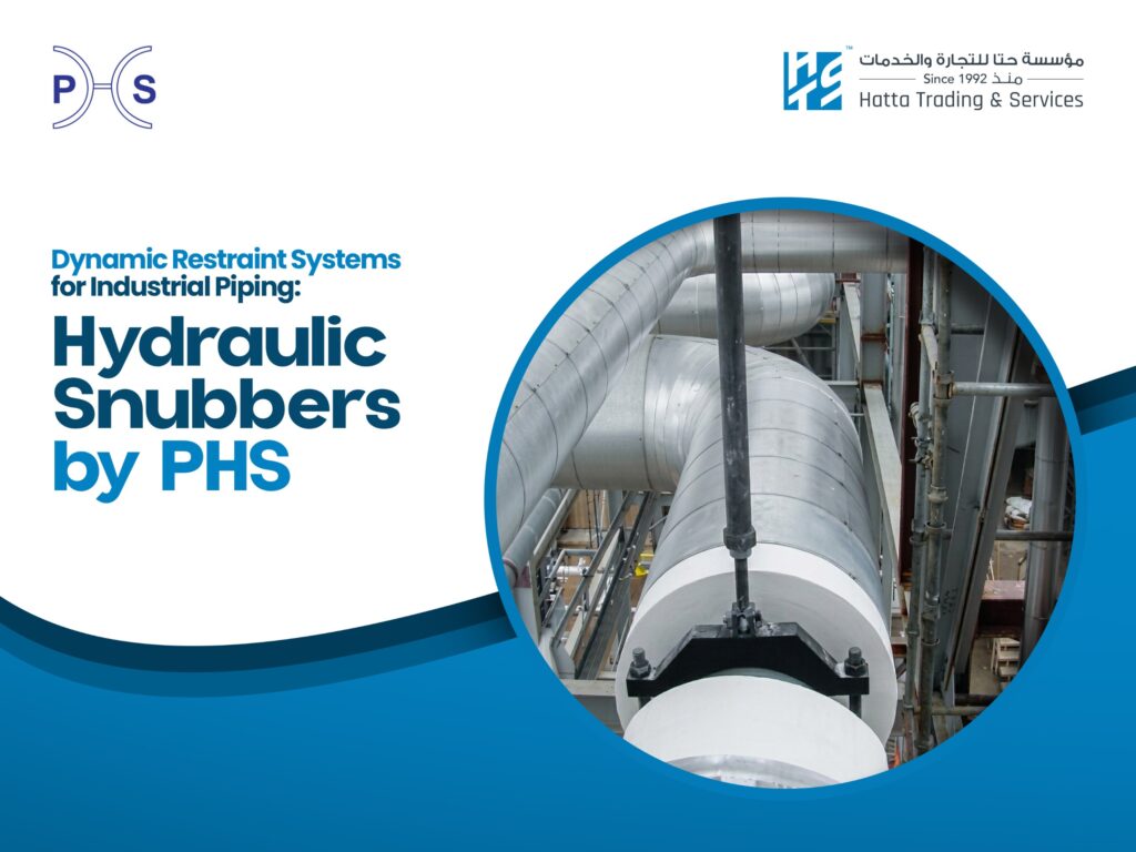 Dynamic Restraint Systems for Industrial Piping: Hydraulic Snubbers by PHS